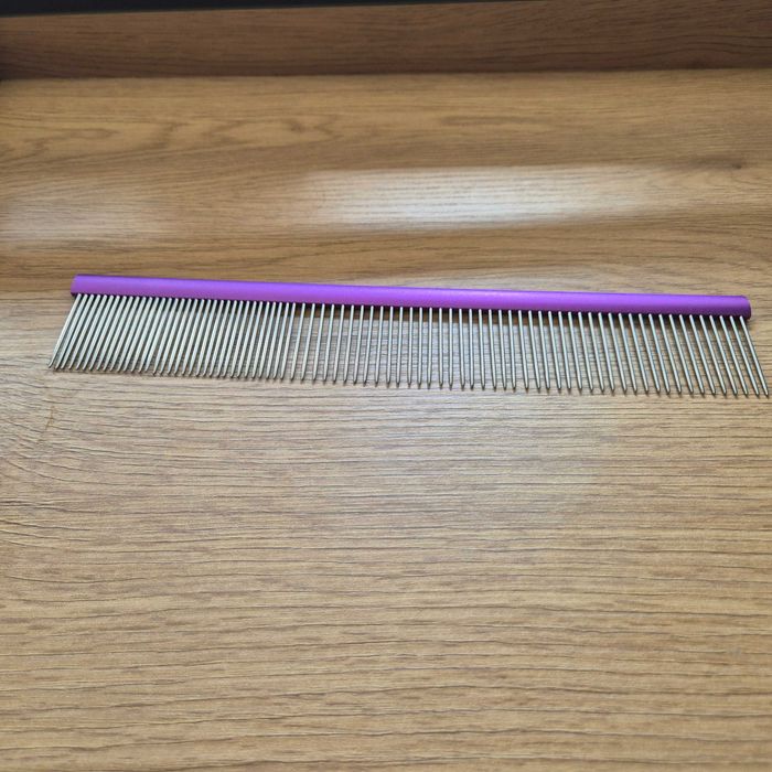 Duży profesionalny grzebień do pielęgnacji zwierząt