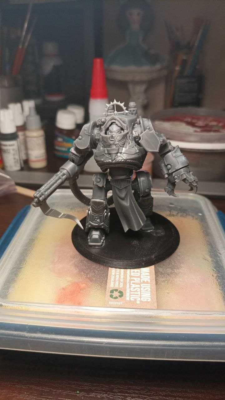 Warhammer 40000, relic contemptor dreadnought 3d друк.
