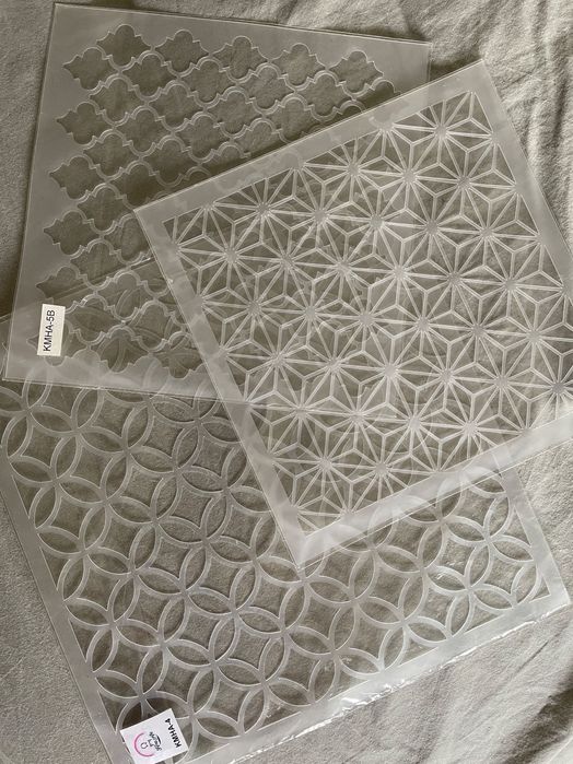 Szablony do ozdabiania mebli odnawianie wielokrotnego użytku