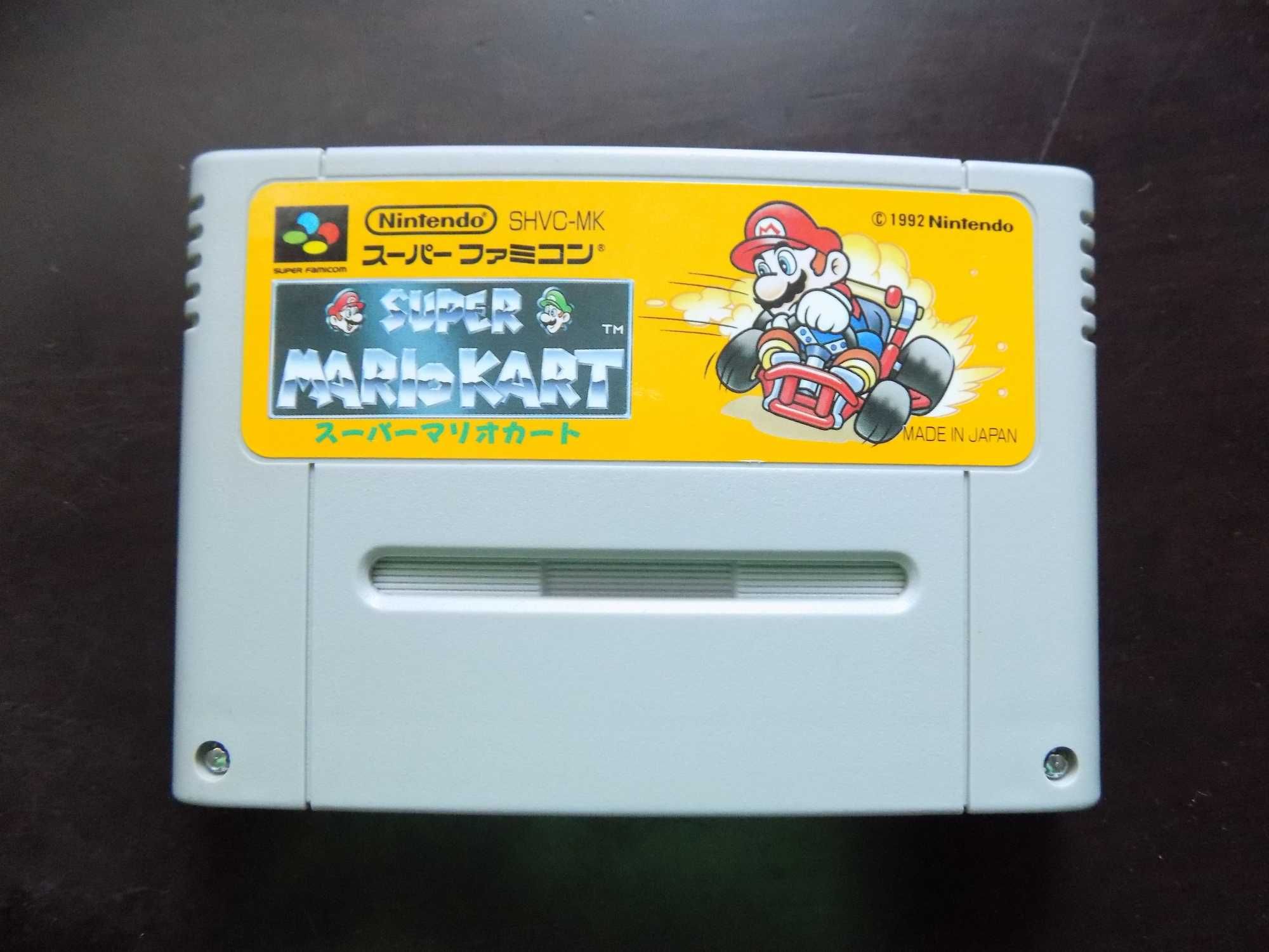 Super Mario Kart - Super Famicom SNES Super Nintendo Entertainment Sys