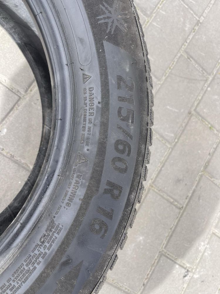 Michelin Alpin 5 215/60/16 2016 рік Made in Italy