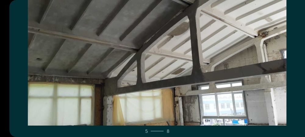 Піскоструй, фарбування стель, стін ангарів, складів, металоконструкцій