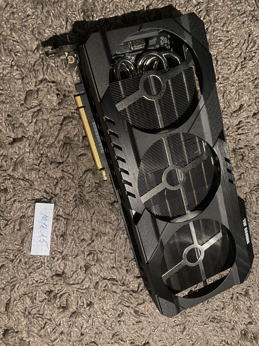 Asus TUF Radeon RX 6800 OC — не тестувалась, стан невідомий