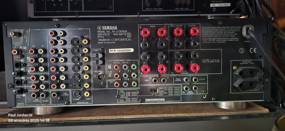 Yamaha amplituner RX V 730RDS