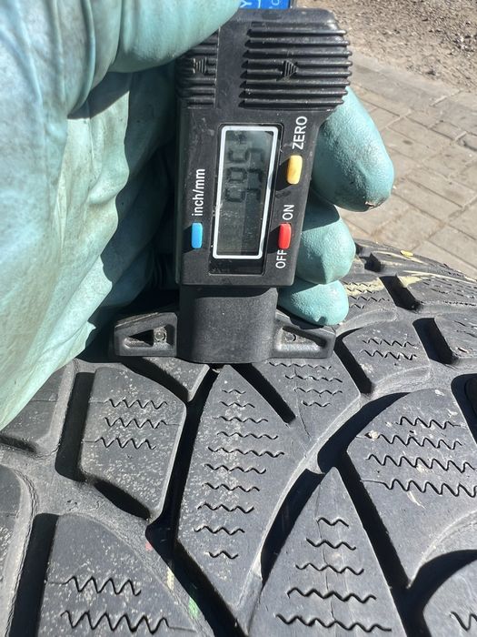 Opony opona x2 zima Run Flat dunlop 225/55 r 17 6mm 2019