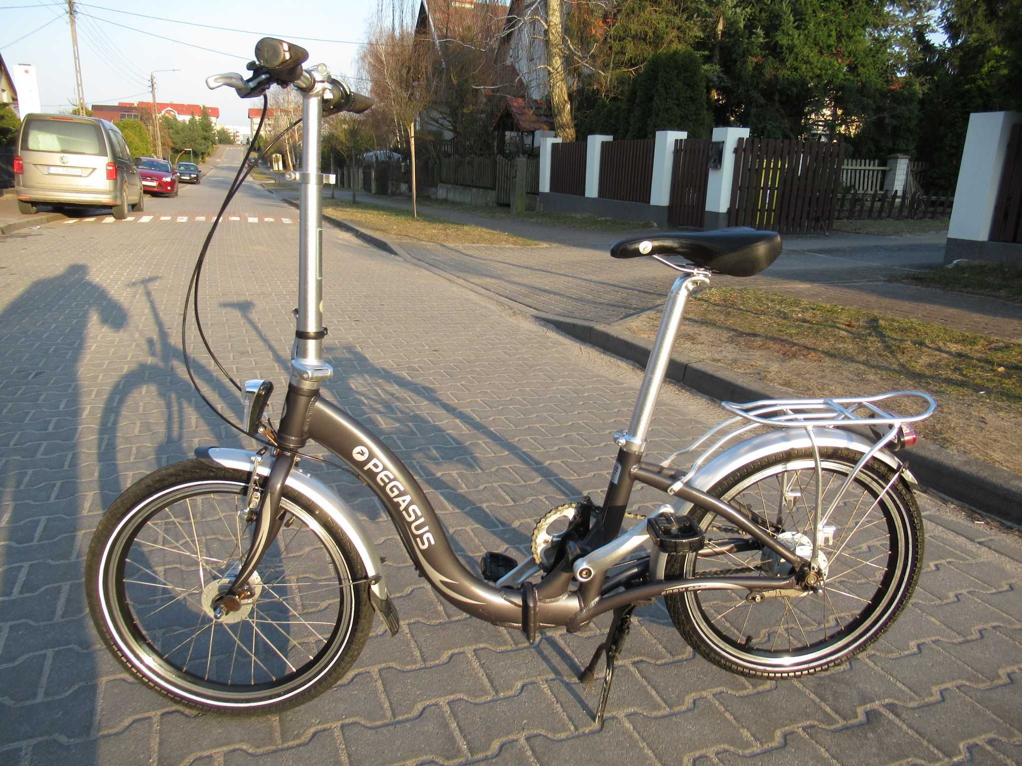Rower Składak PEGASUS, Dahon  ALU 8 Nexus