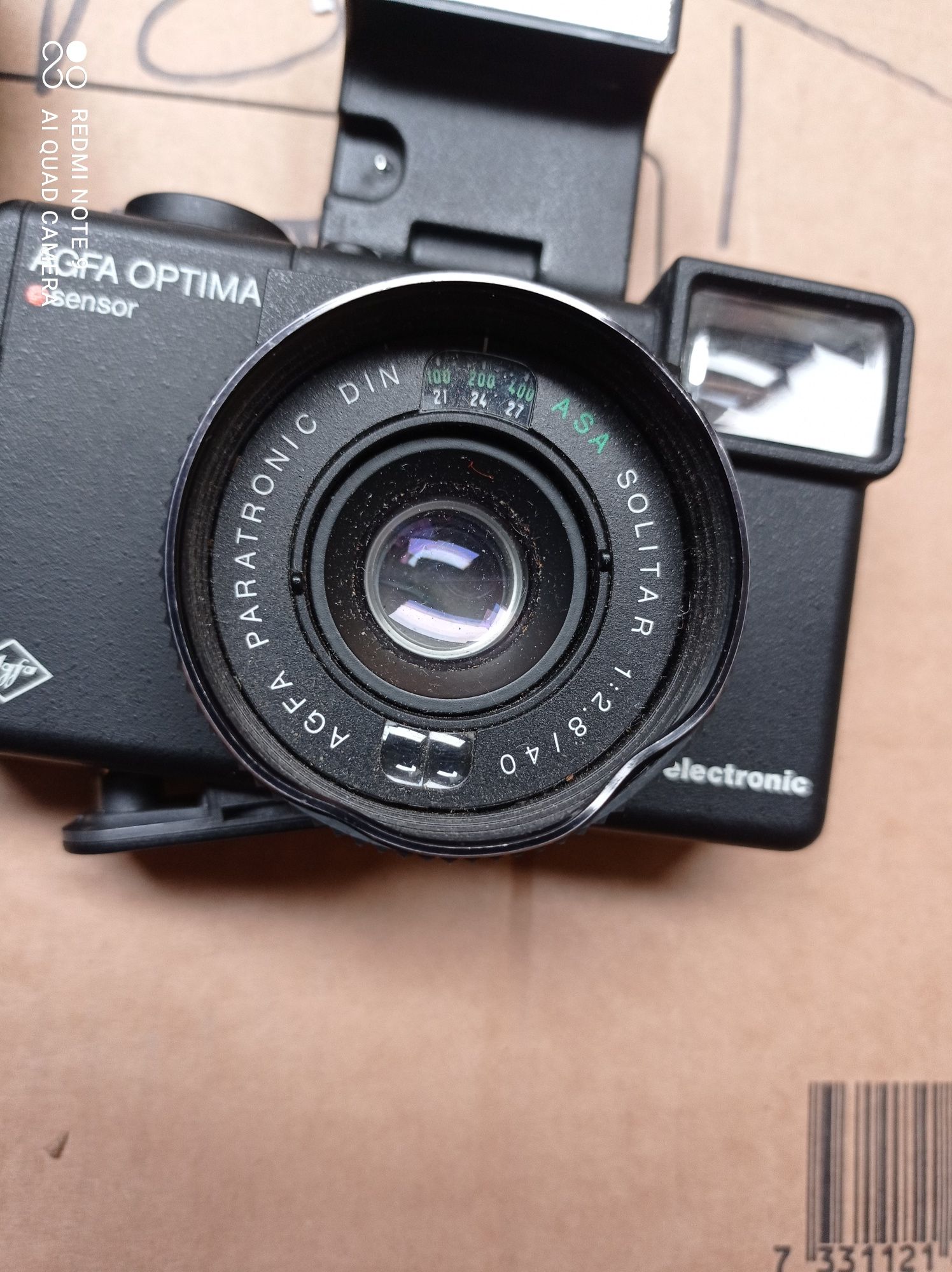 Agfa Optima sensor electronic