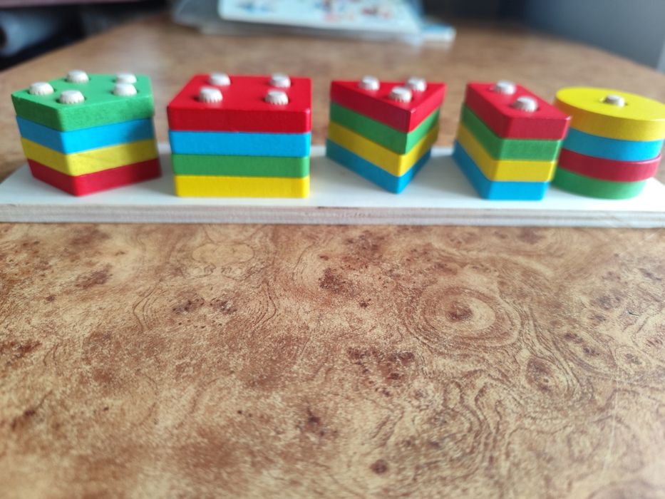 Дерев'яний сортер пазли звірочепи