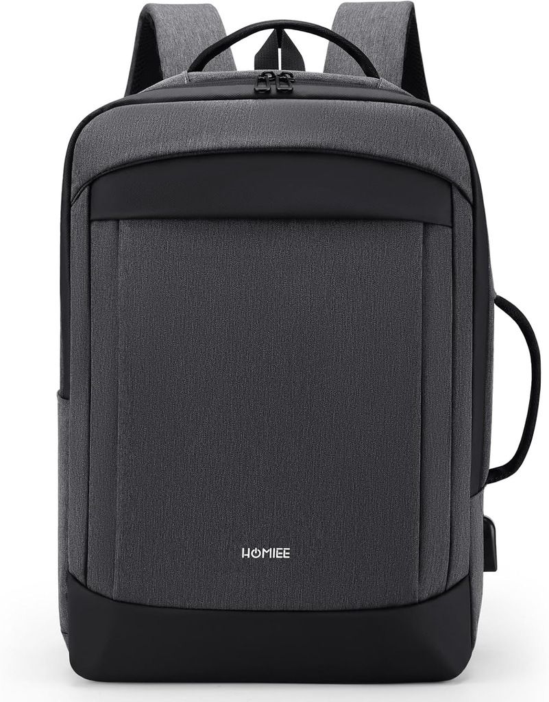Plecak miejski 30l na laptopa 15,6", wodoszczelny, szaro czarny