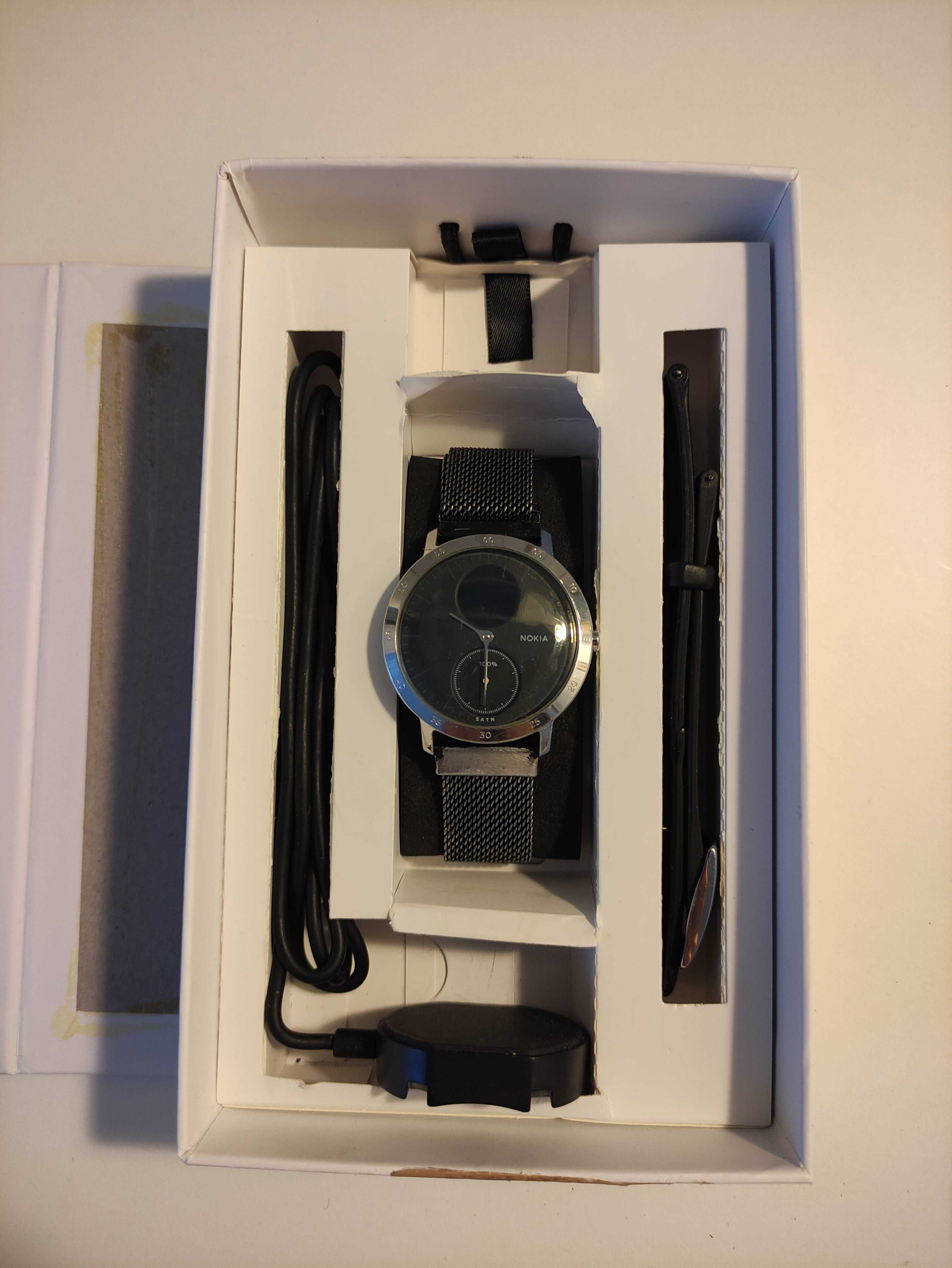 Smartwatch Nokia/ WITHINGS STEEL HR 40mm