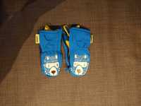 Rękawiczki zimowe chłopięce Decathlon na zamek i na rzep 2-3 lata