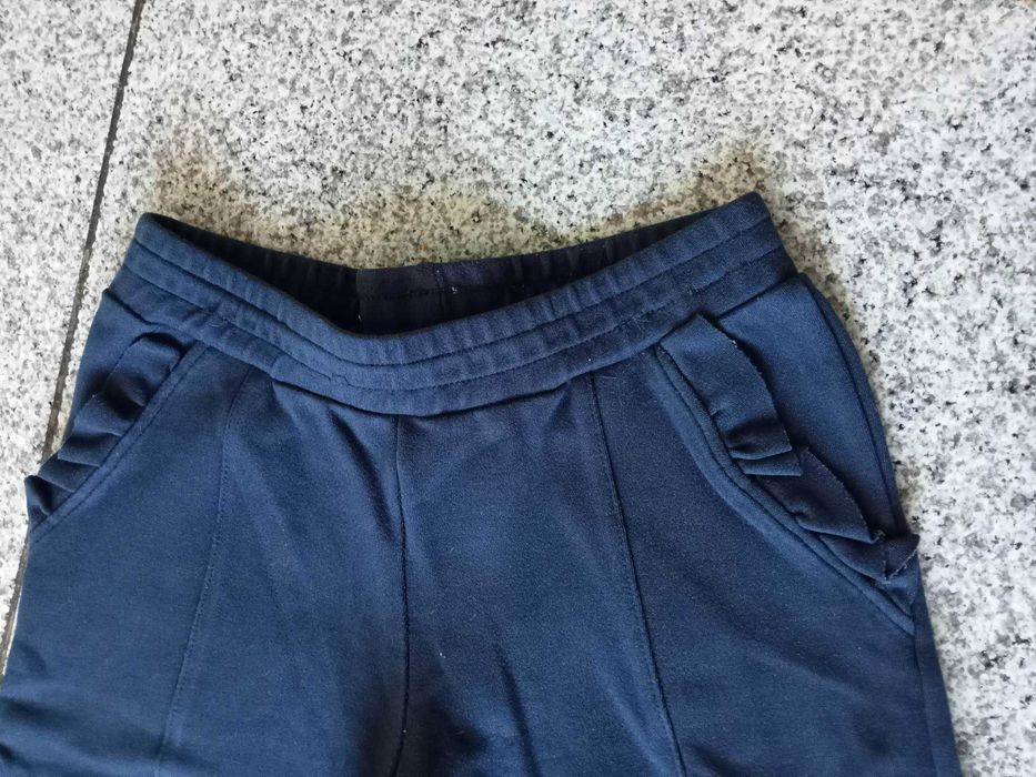 Calças azuis de menina 12 anos