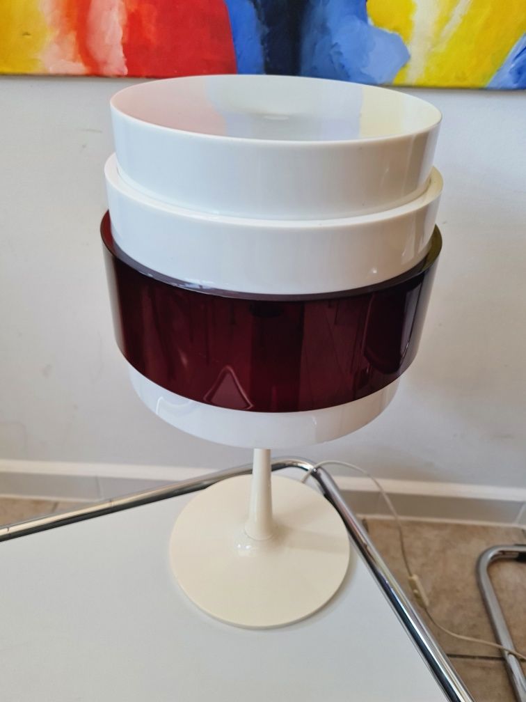 Lampa,proj.M.Elebäck & C.Öjerstam,Ikea lata 70,mid century,space age