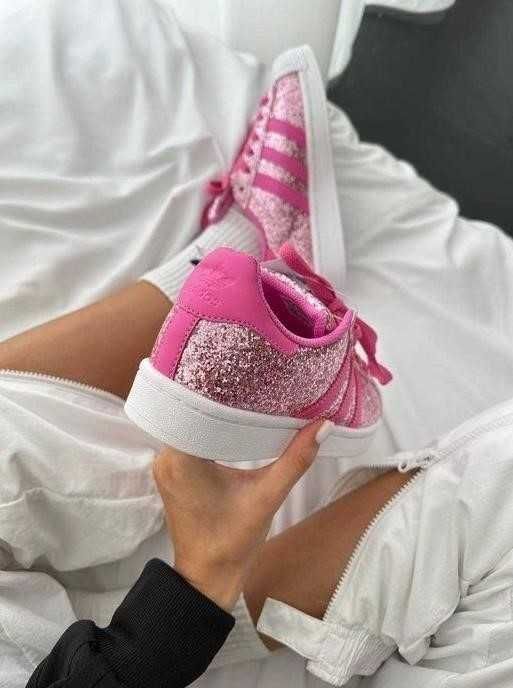 Женские кроссовки Adidas Superstar Barbie Pink 36-40 адидас ТОП Весны