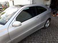Vidro Lateral Painel Tras Esquerda Mercedes-Benz C-Class Coupe Sport (