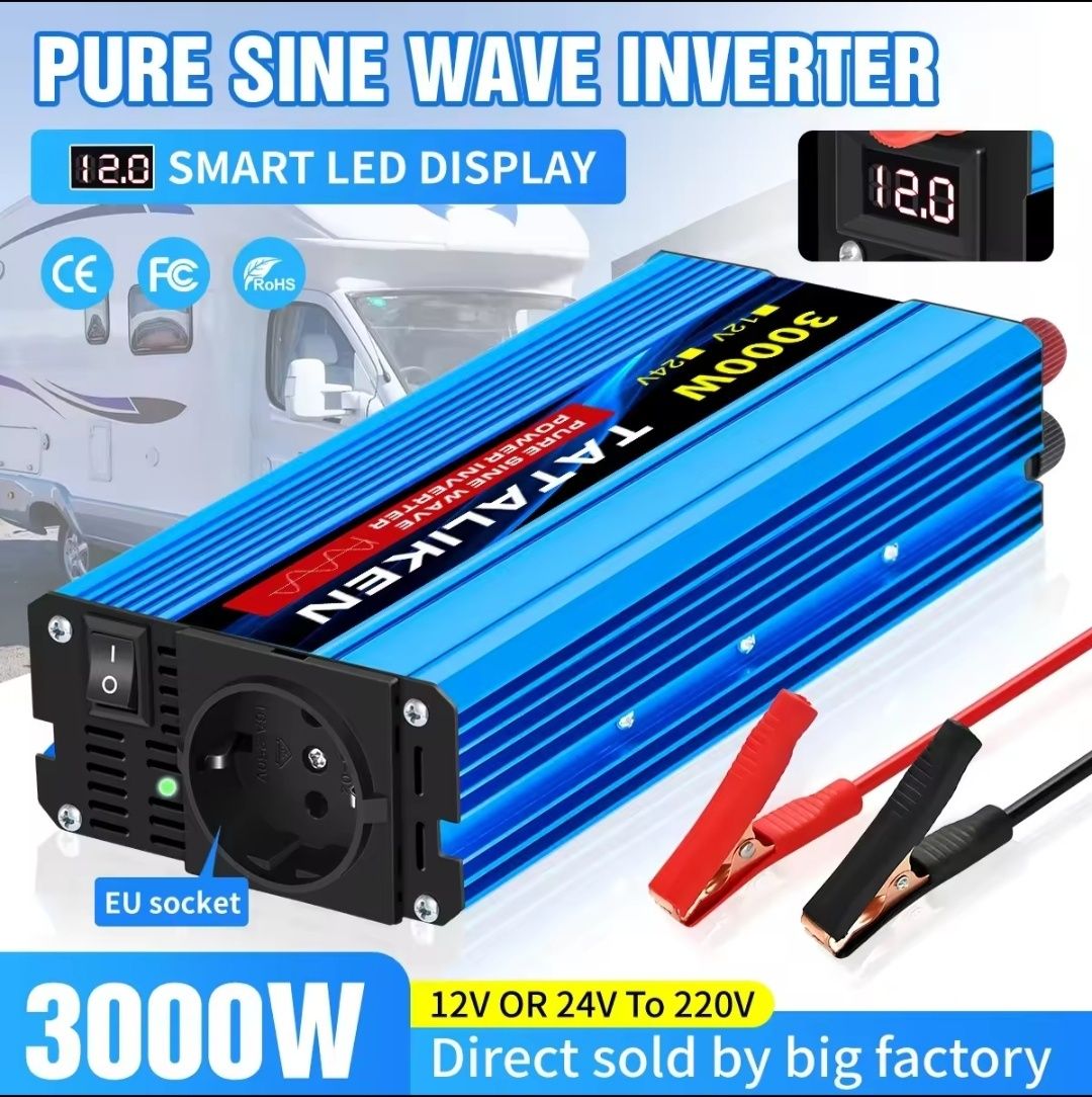 Tataliken 3000 W. Чистий синус