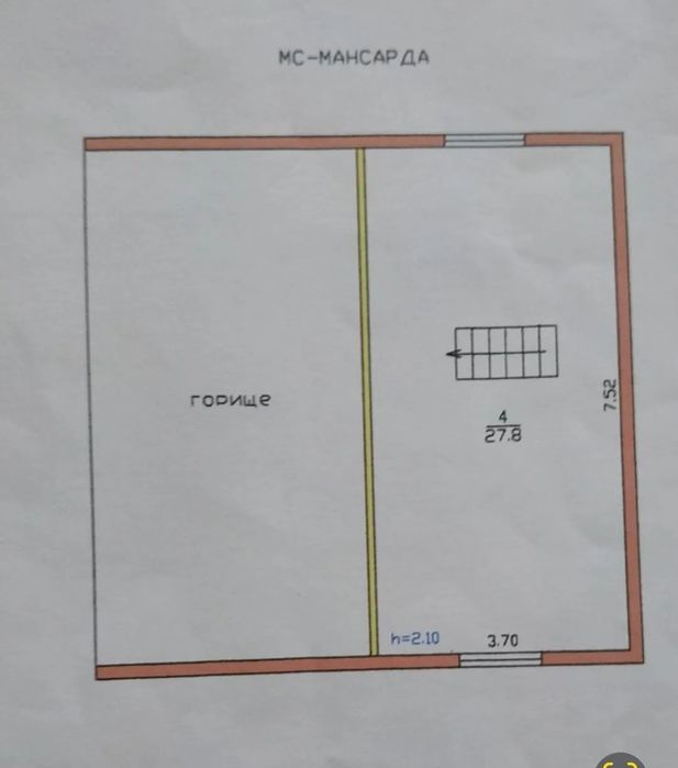 Дача в районе Сурско-Литовского. Дом 70 м. кв. Рядом река Сура.