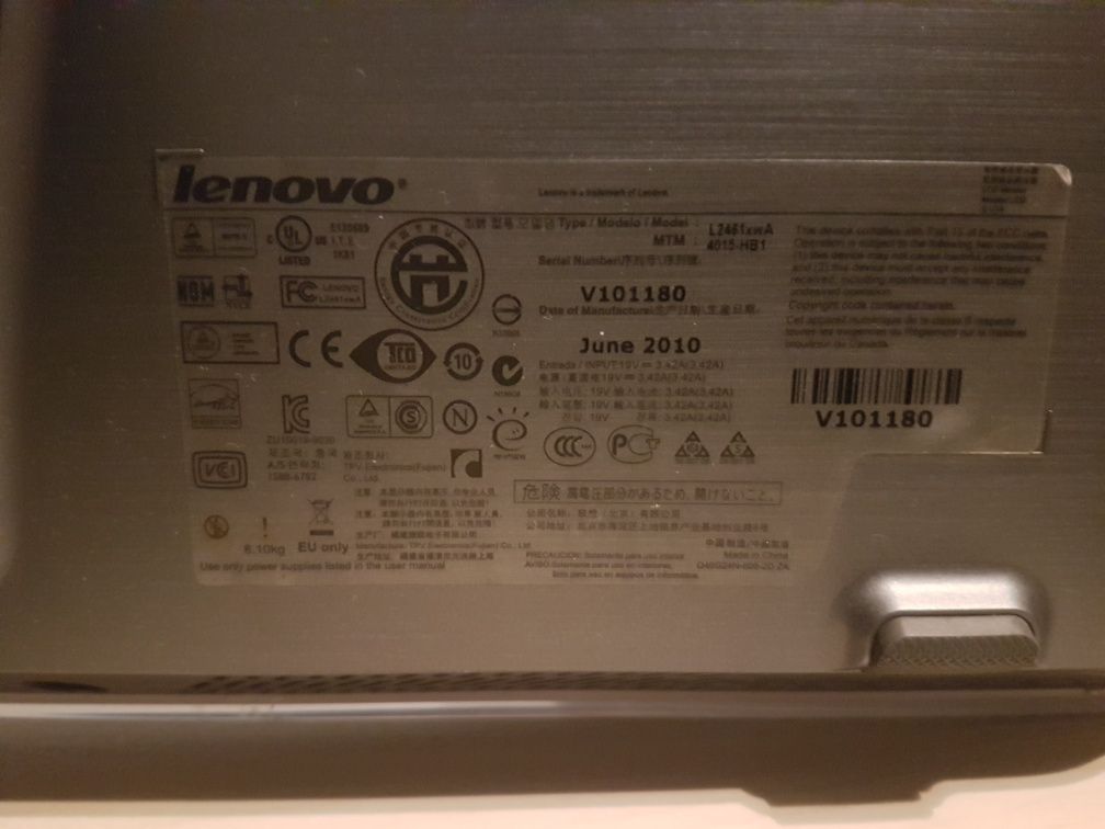 Monitor Lenovo L2461x Wide