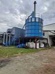 Silos i odciąg trocin, pełna instalacja, pojemnik na trociny