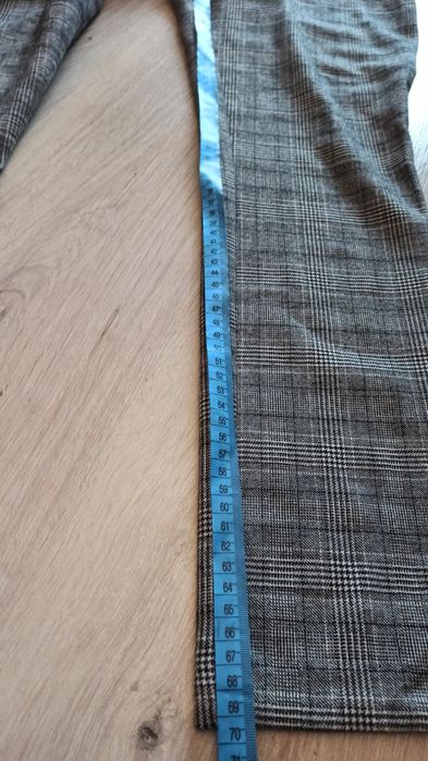 Spodnie w kratkę rozmiar S