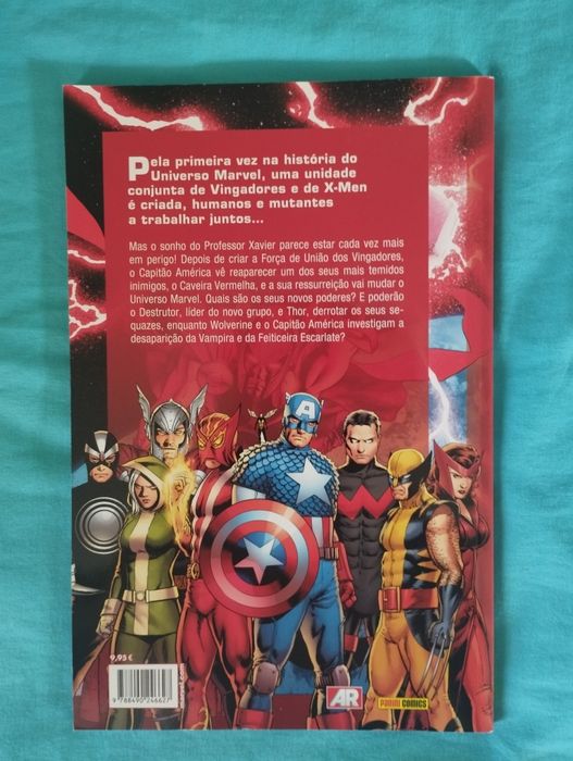 Banda desenhada Vingadores X Sombra Vermelha