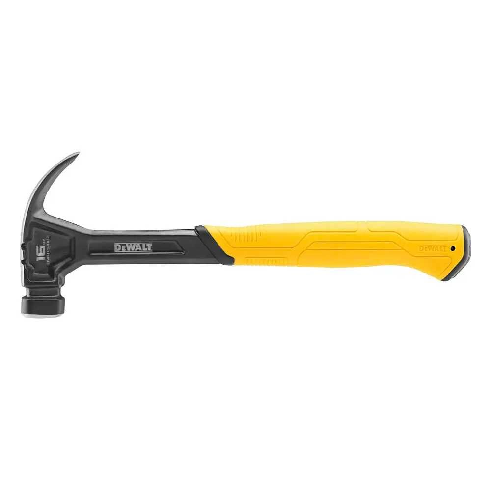 DeWALT DWHT51002-0 Молоток CURVE-CLAW суцільнометалевий вага 454г