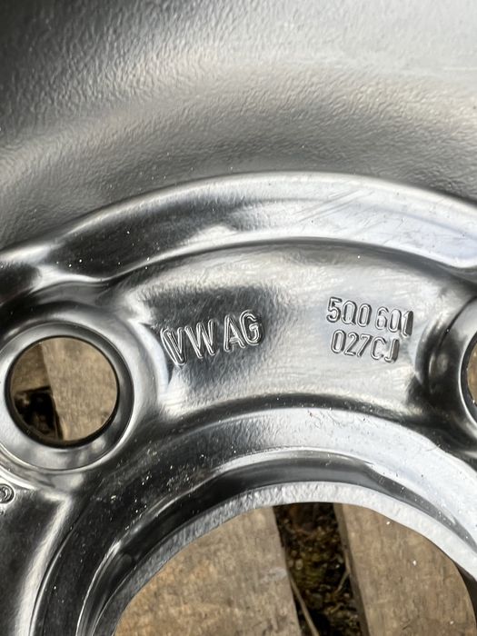 2xfelga stalowa 16” VW/SEAT/SKODA (5x112 ET43) - nowa