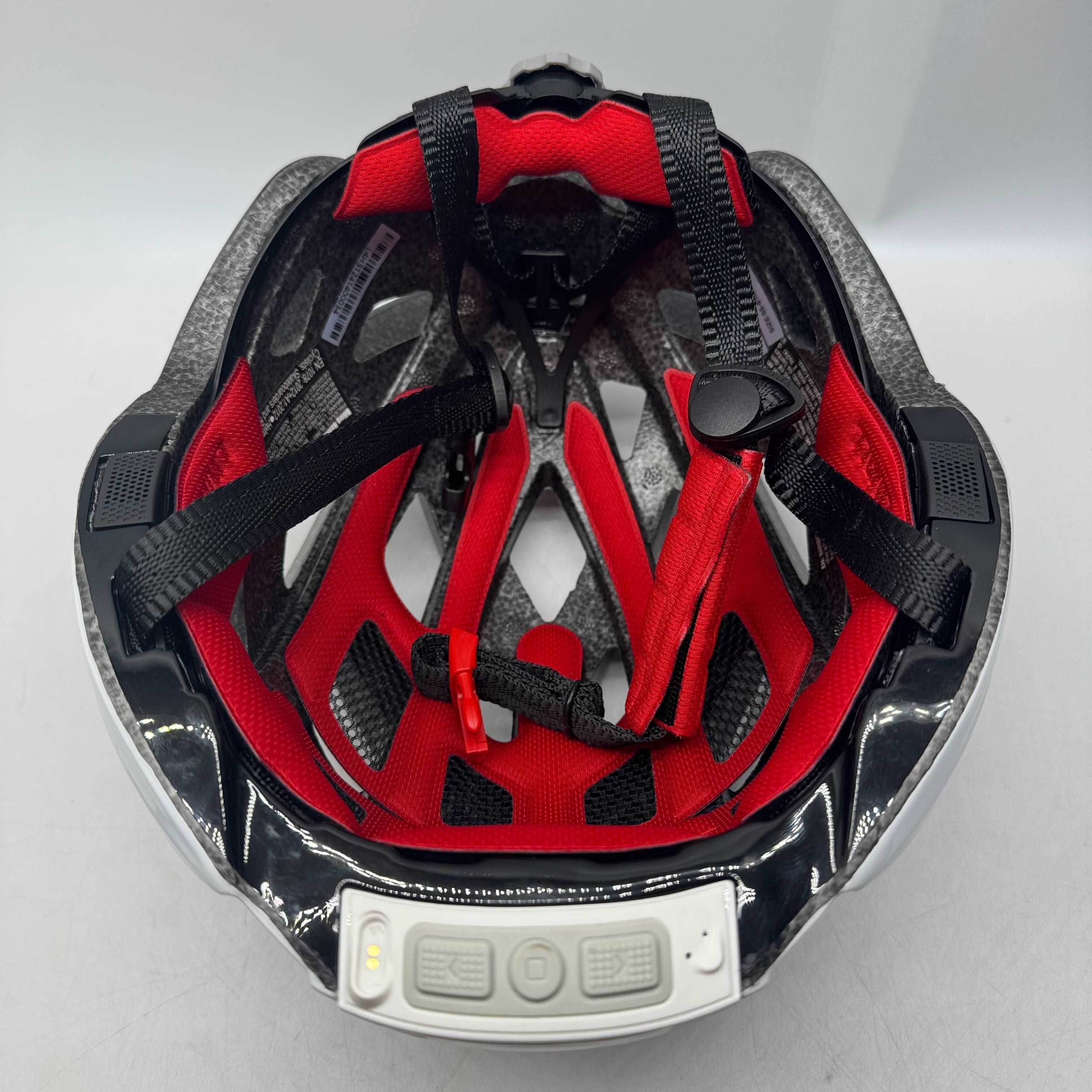 Livall BH60SE Neo Kask Rowerowy Biało-Czarny rozmiar. M/L 55-61cm