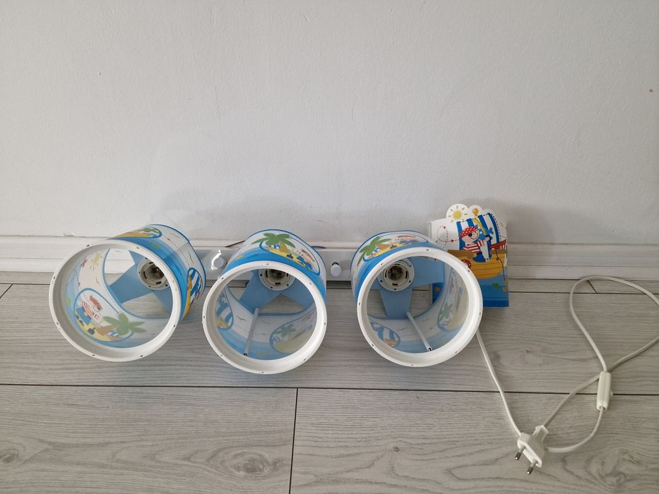 Lampa Kinkiet dziecięce piraci