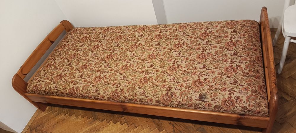 2x Materac + 1x stelaż - łóżko 90x200 cm