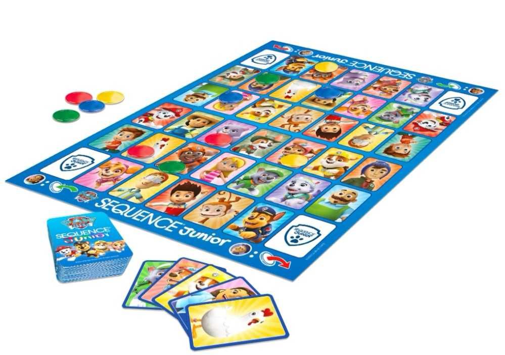 Na Lewara Gra planszowa Sequence Junior Paw Patrol