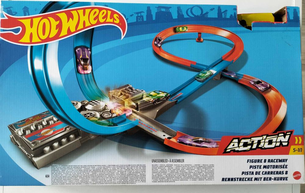 Mattel Hot Wheels Action 4-10 tory