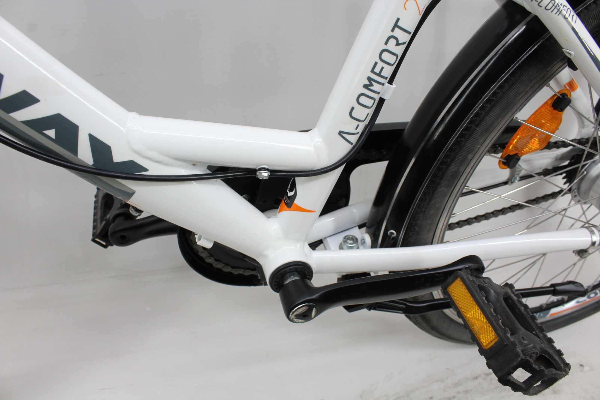 Aluminiowy rower dziecięcy "CONWAY" Koła 24" 7 biegów NEXUS
