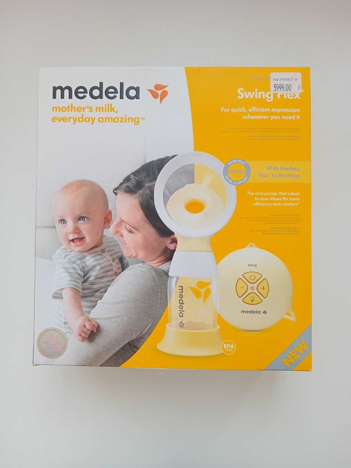 Молокоотсос Medela двухфазный электрический Swing Flex