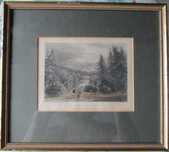 Stary Staloryt Kolorowy - Pont Pwl Gwyn, River Usk - 1838 anglia