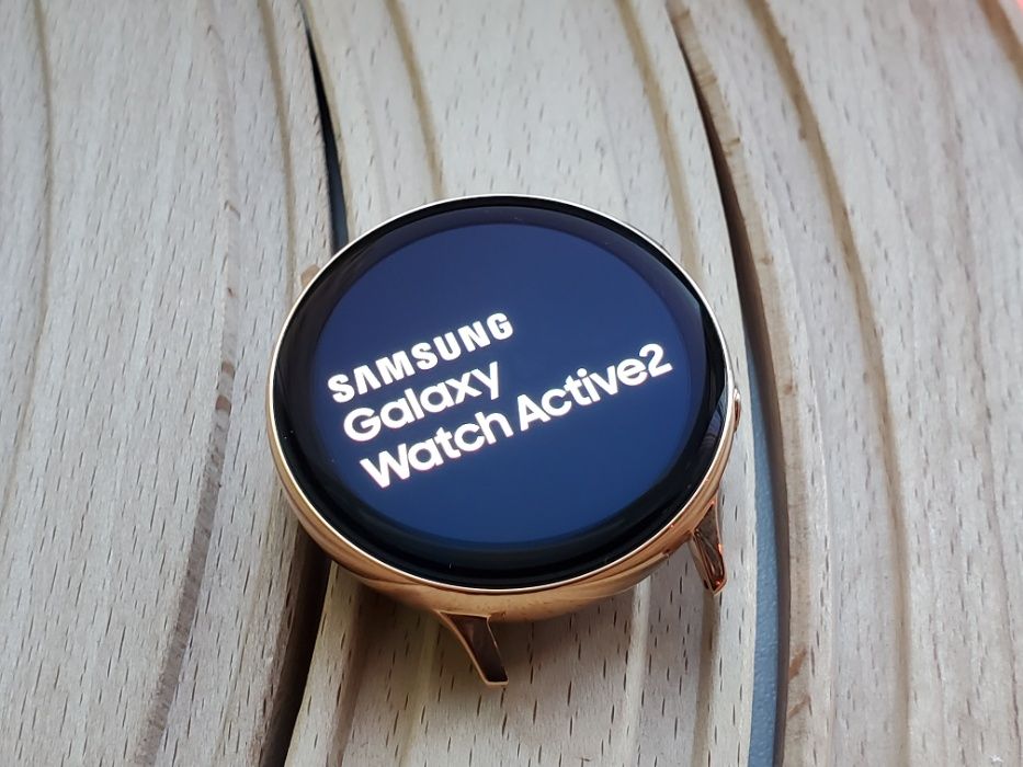 Samsung Galaxy Watch Active 2 40mm Stainless steel Gold SM-R835 NEW
