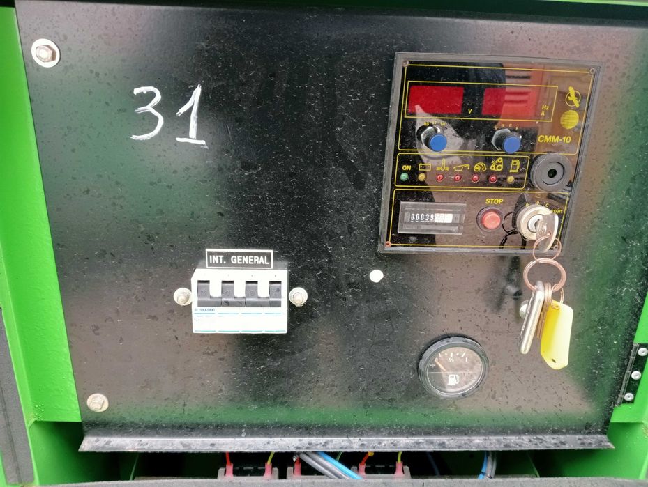 дизельгенератор Deutz 19 кВА  на колесном шасси