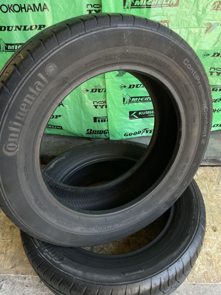 195/60 R16 -89H- Continental Conti Premium Contact 2 (95% залишок)