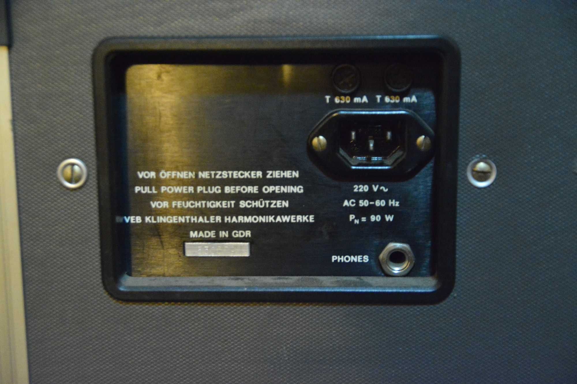 Wzmacniacz gitarowy-basowy Regent VM60 (DDR)