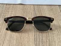 Ray-Ban Clubmaster RB3016 polaryzacja, okulary przeciwsloneczne, nowe