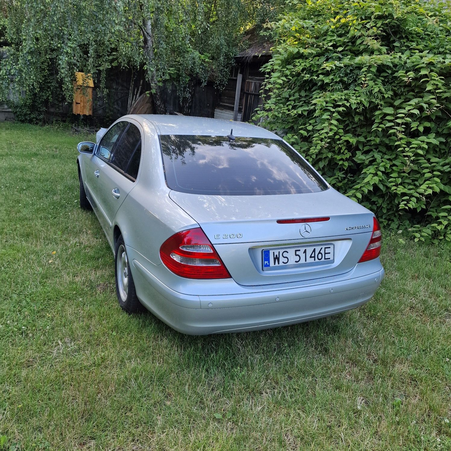 Mercedes w211 E200 kompressor na części.