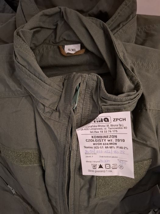 Kombinezon czołgisty Orginalny roz. S/XL