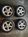 Renault Clio komplet opony letnie + alufelgi 15" 4x100