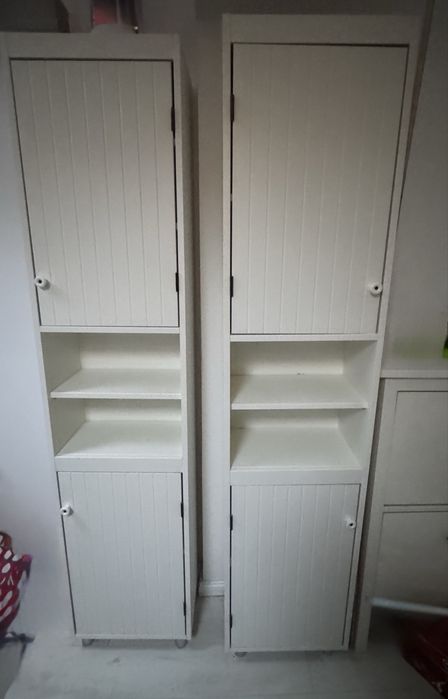 Ikea SILVERAN Szafka wys 2drzwi łazienka