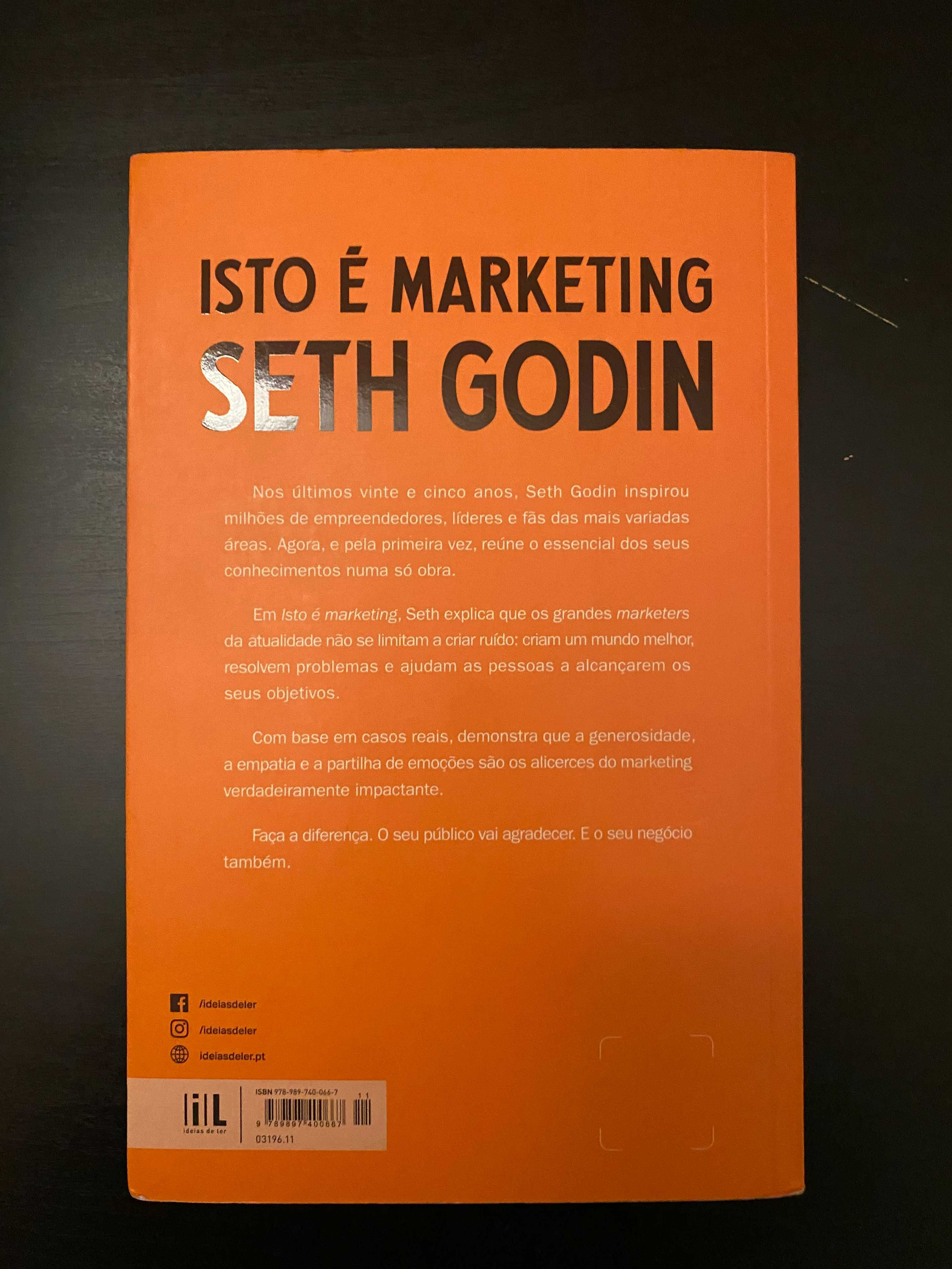 Livro Isto é marketing de Seth Godin