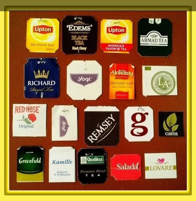 Продам разные чайные ярлычки.