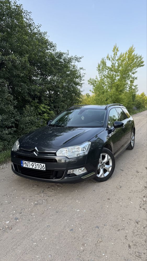 Citroen C5 2010r 1.6 hdi 110km Hak, klima, nawigacja