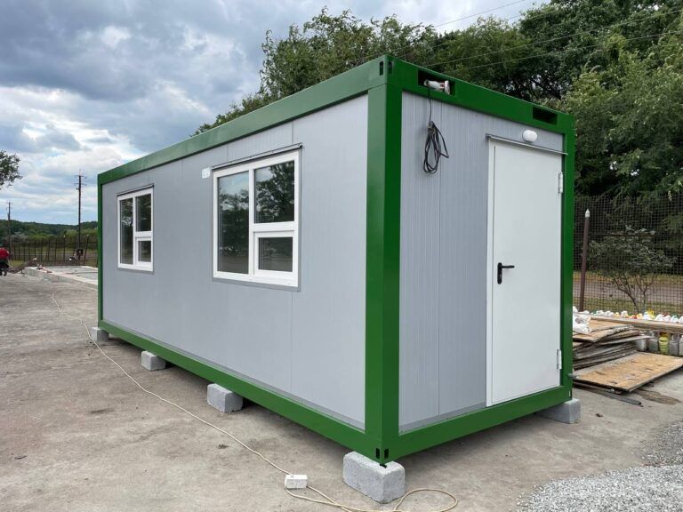 Модульний будинок контейнер блок для оборони позиції для військових