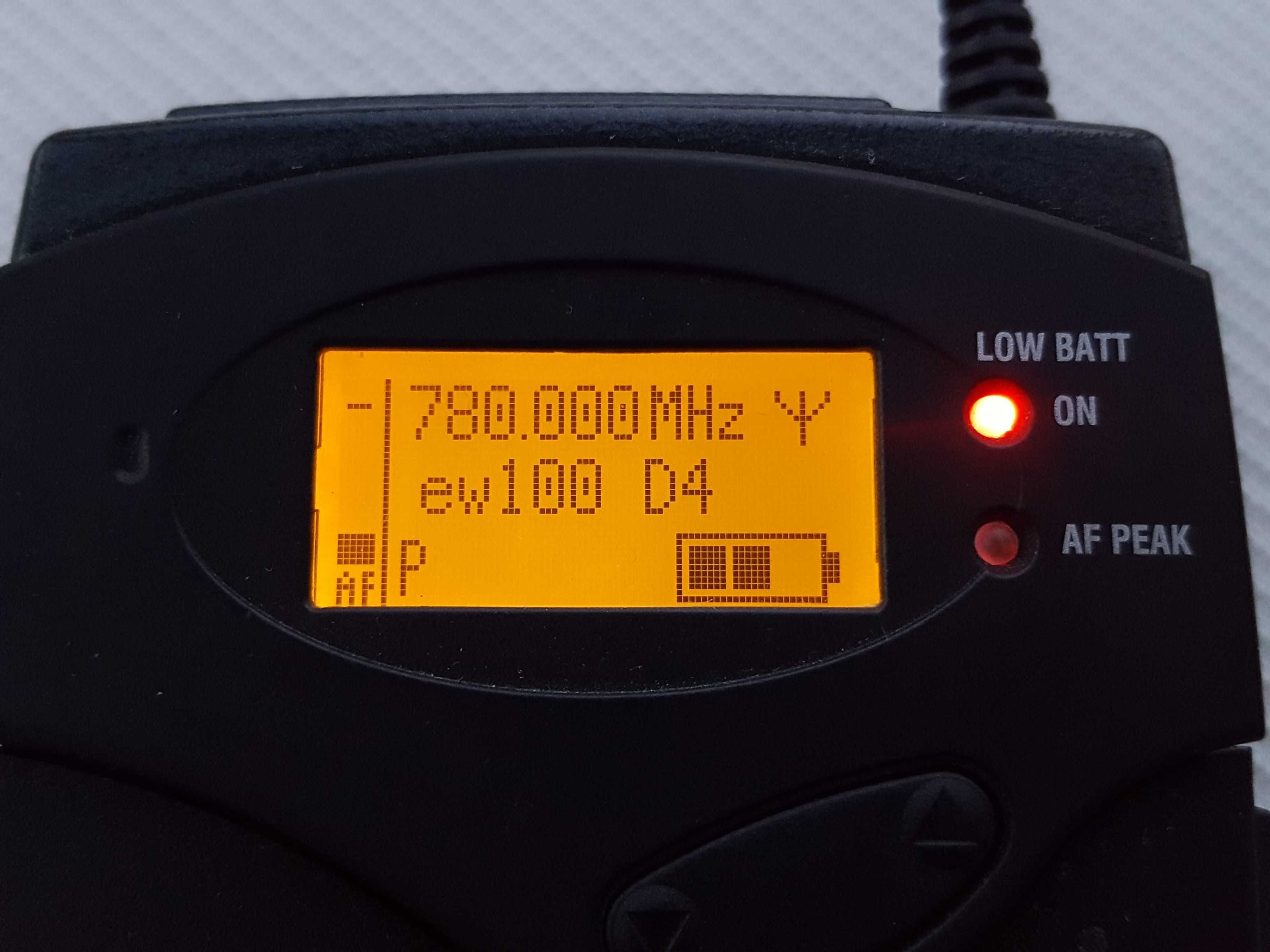 Радиосистема Sennheiser SK100 G3 Receiver EM100 range-D 780-822MHz