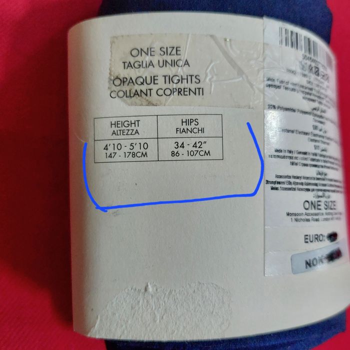 Włoskie grube rajstopy 38-42